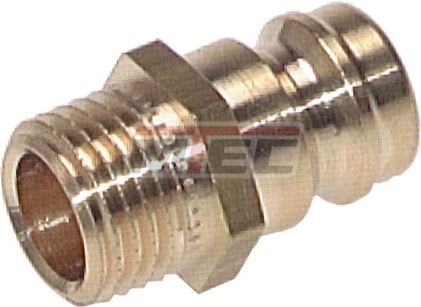 Temperierkupplungsstecker mit Außengewinde