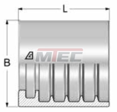 (AD1) Press-Fassung für 2SC, 1SN, ohne schälen