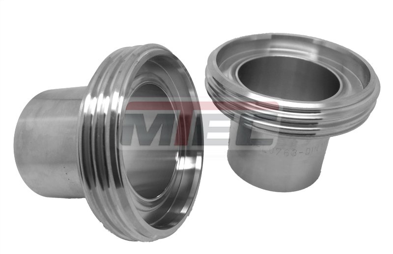 [DIN] Gewindestutzen 11864-1 Form A - lang (Aseptik-Typ)